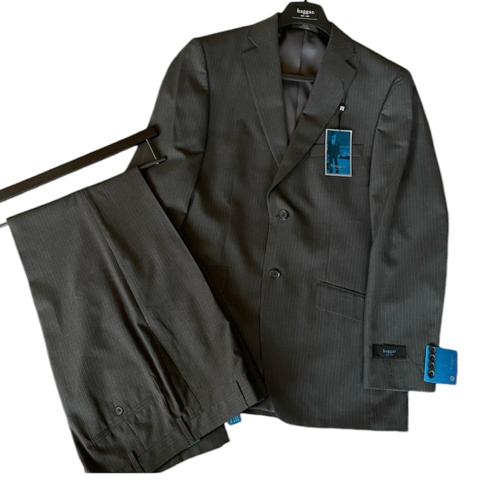 NWT, Men’s Haggar Suit 34L